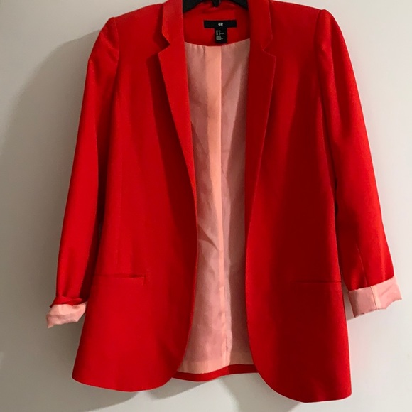 H&M Red Blazer VEUC $68